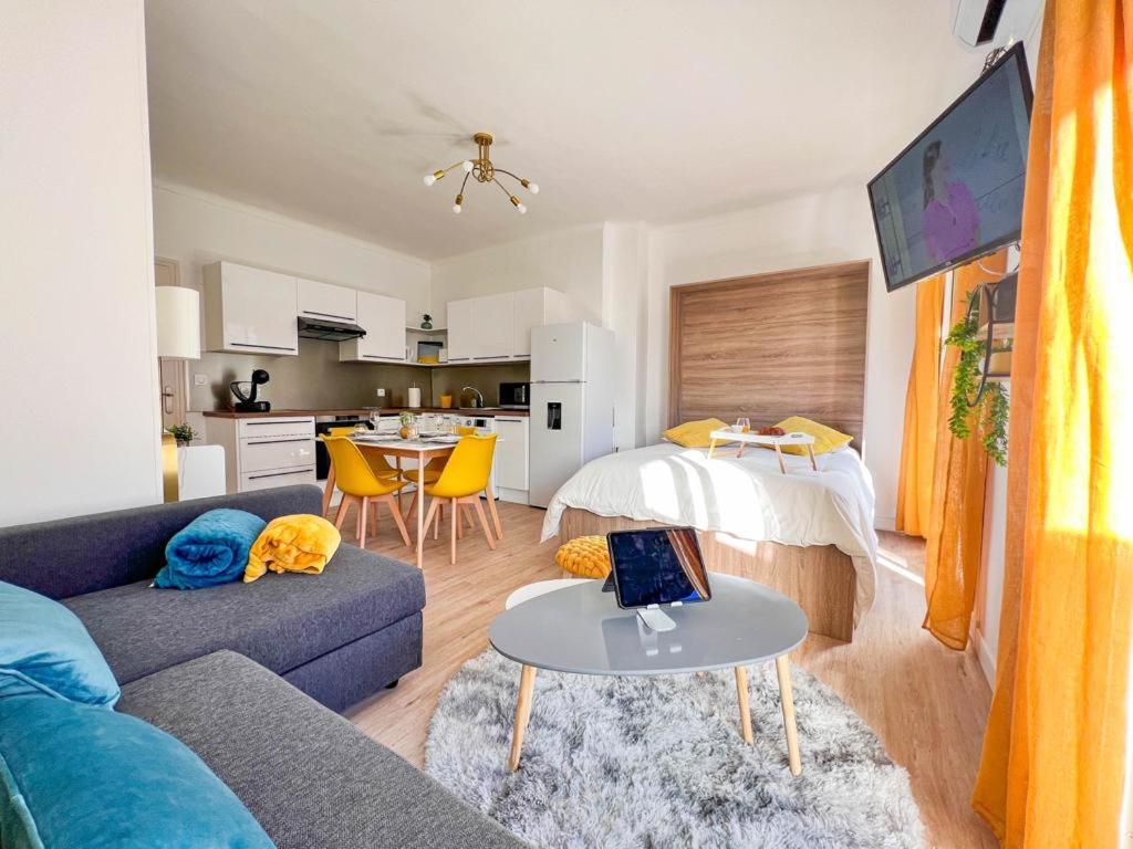 Appartement Vue Mer Parking Prive Place Med Canet-en-Roussillon Exteriér fotografie