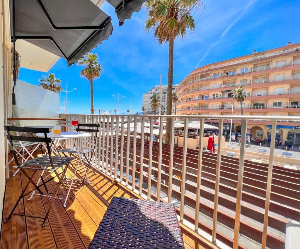 Appartement Vue Mer Parking Prive Place Med Canet-en-Roussillon Exteriér fotografie
