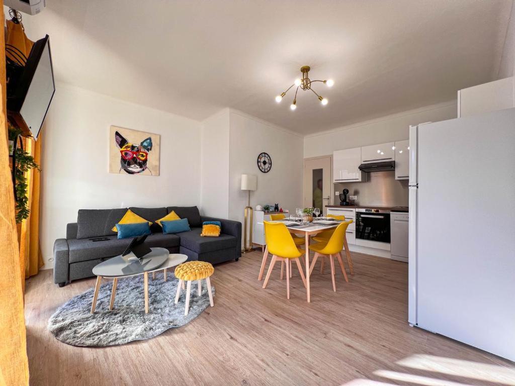 Appartement Vue Mer Parking Prive Place Med Canet-en-Roussillon Exteriér fotografie